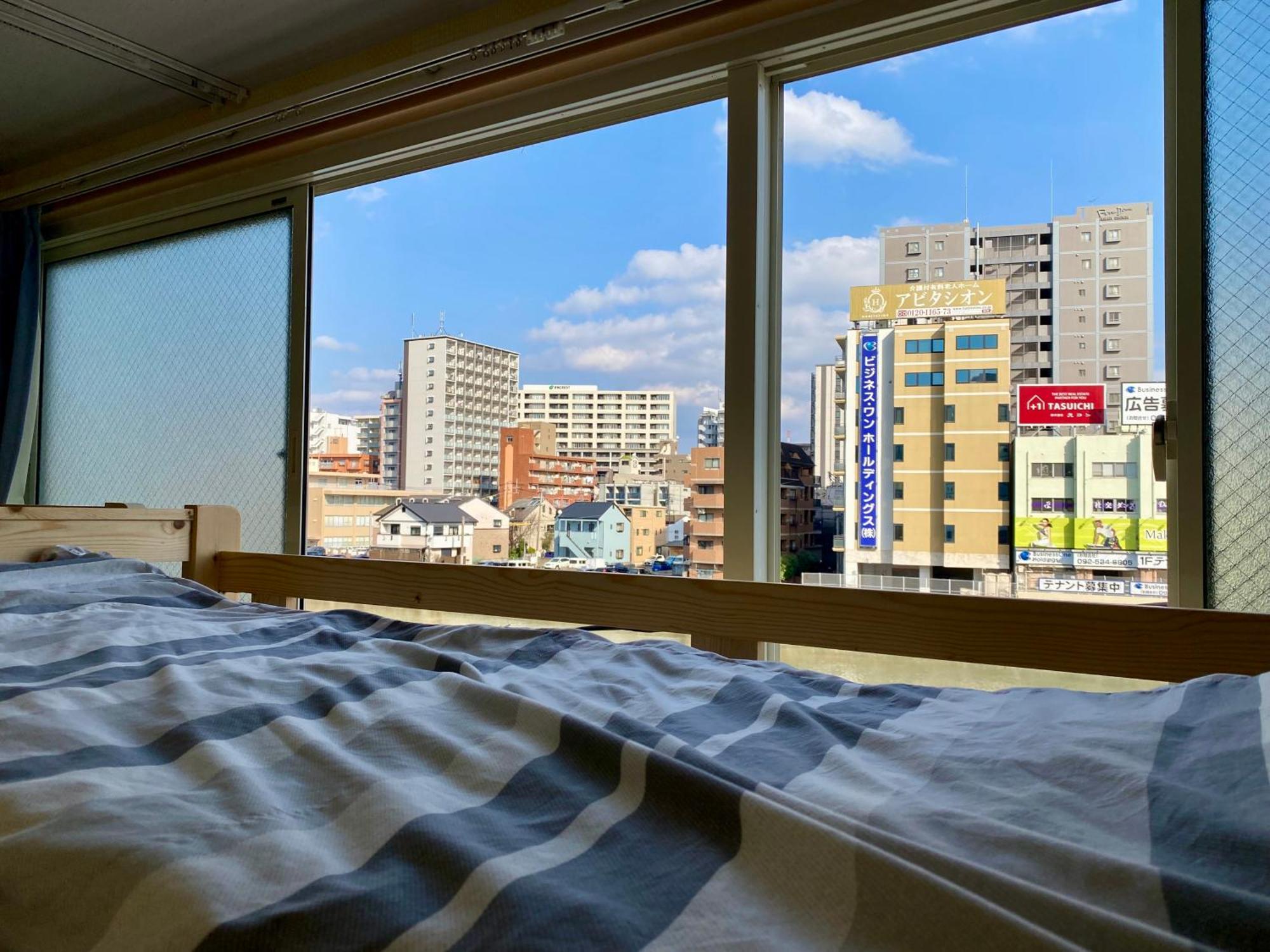 Fukuoka Tabiji Hostel & Guesthouse Buitenkant foto