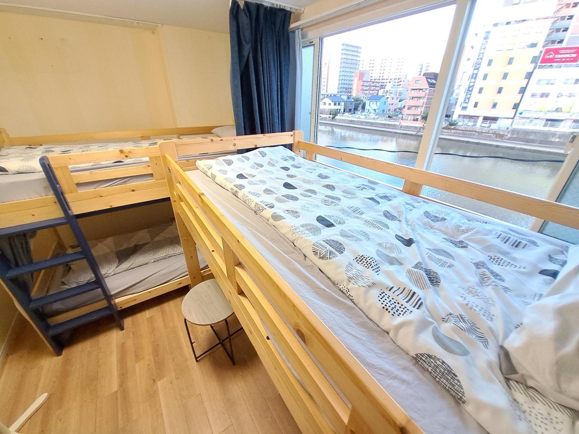 Fukuoka Tabiji Hostel & Guesthouse Buitenkant foto